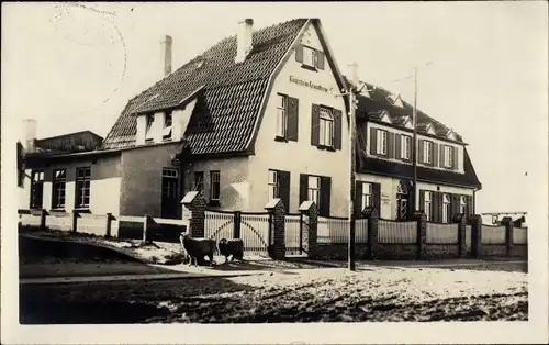 Foto Ak Garding in Nordfriesland, Kinderheim Heimattreue