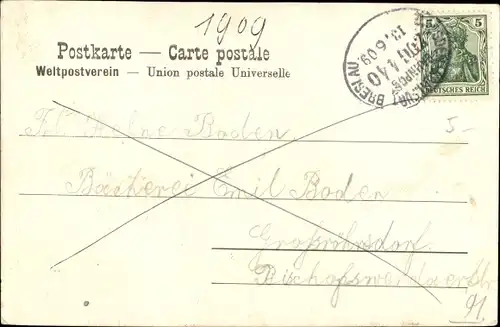 Ak Bischofswerda in Sachsen, Marktplatz