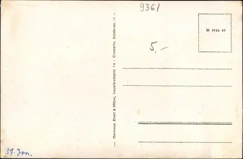 Ak Venusberg Drebach Erzgebirge, Rittergut
