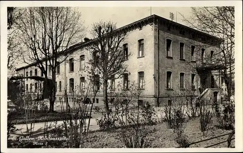 Ak Sankt Gallen Stadt Schweiz, Kantonsspital, Haus 2