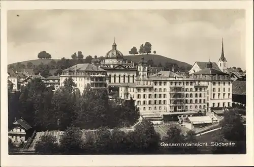 Ak Menzingen Kt Zug Schweiz, Gesamtansicht, Südseite