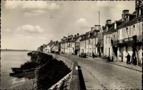 Ak St Mathurin Maine et Loire, La Route d'Angers