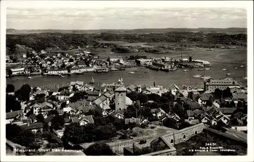 Ak Marstrand Schweden, Panorama