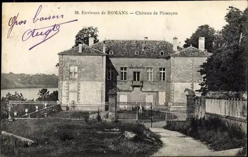 Ak Romans Drôme, Chateau de Pizancon