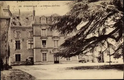 Ak Oysonville Eure et Loir, Le Chateau