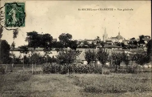 Ak Saint Michel sur Chalente, Vue generale