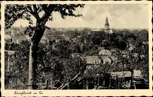 Ak Königsbrück in der Oberlausitz, Panorama