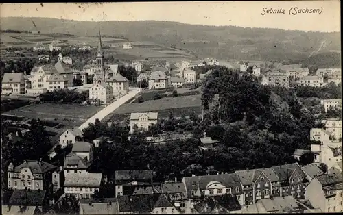 Ak Sebnitz in Sachsen, Panorama