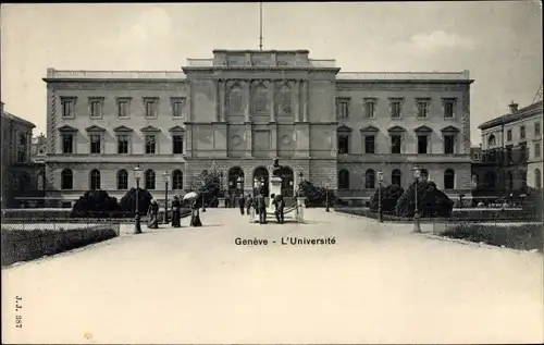 Ak Genève Genf Schweiz, Universität