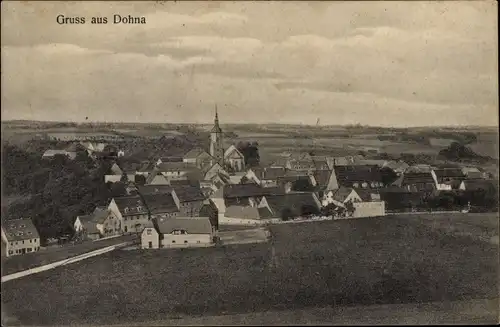 Ak Dohna in Sachsen, Panorama
