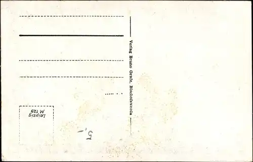 Ak Bischofswerda in Sachsen, Partie am Mühlteich, Denkmal