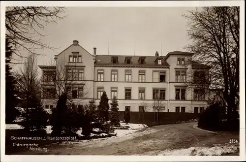 Ak Schaffhausen am Rhein Schweiz, Kantonsspital, Chirurgische Abteilung