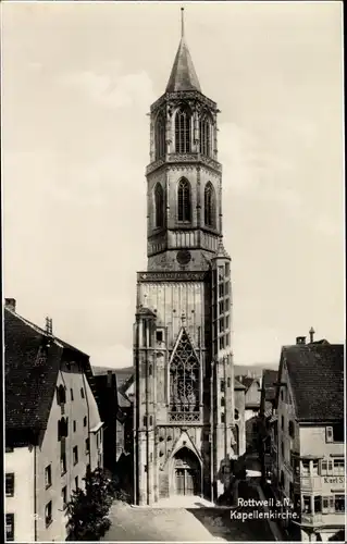 Ak Rottweil am Neckar, Kapellenkirche