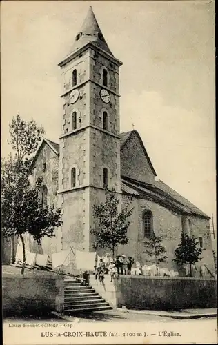 Ak Lus la Croix Haute Drome, L'Eglise