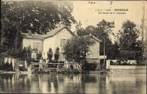 Ak Mansle Charente, Les Bords de la Charente