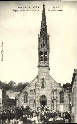 Ak Pont Aven Finistère, L'Eglise