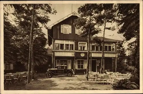 Ak Bad Gottleuba Berggießhübel, Städtisches Berghotel Augustusberg