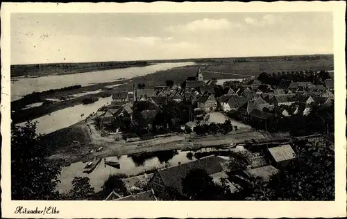 Ak Hitzacker an der Elbe, Panorama