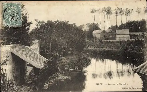 Ak Nézel Yvelines, Vue sur la Mauldre