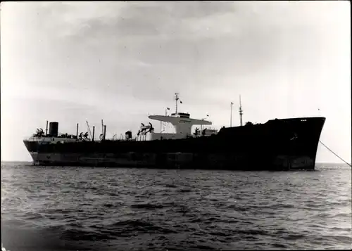 Foto Ak Port Said Ägypten, Frachtschiff vor Anker