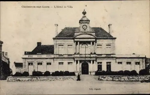 Ak Chalonnes sur Loire Maine et Loire, L'Hotel de Ville