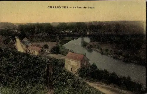 Ak Chalonnes Maine et Loire, Le Pont du Louet