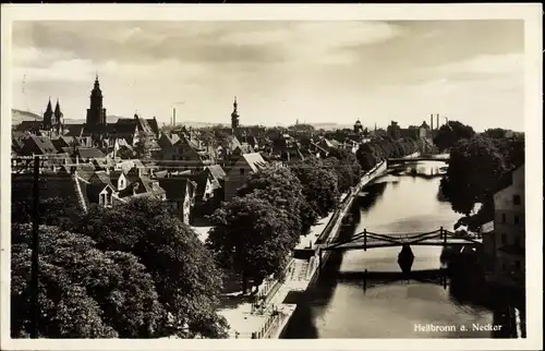 Ak Heilbronn am Neckar, Blick auf den Ort