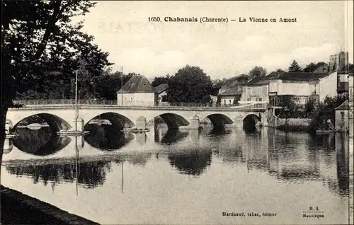 Ak Chabanais Charente, La Vienne en Amont