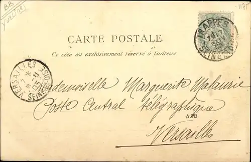 Ak Elancourt Yvelines, L'Orphelinat de l'Assomption, La Chapelle