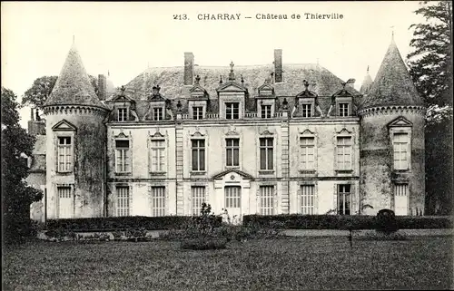 Ak Charray Eure-et-Loir, Chateau de Thierville