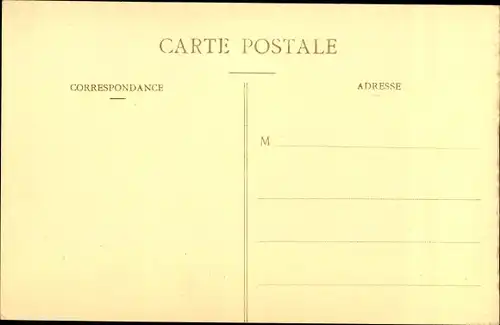 Ak Besançon Doubs, Cours du Lycee Victor Hugo, Inondations Janvier 1910