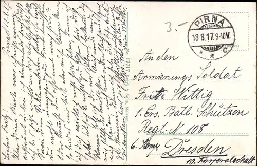 Ak Pirna an der Elbe, Rathaus, Stadtkirche