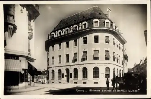 Ak Nyon Kanton Waadt, Bâtiment Société de Banque Suisse