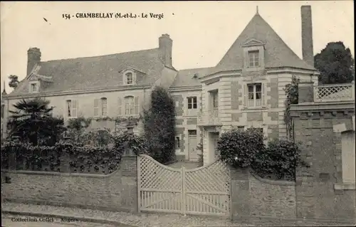 Ak Chambellay Maine-et-Loire, Le Verge