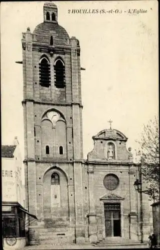 Ak Houilles Yvelines, L'Eglise