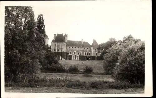 Ak Auneau Bleury Saint Symphorien Eure et Loir, Le vieux Chateau et la Tour