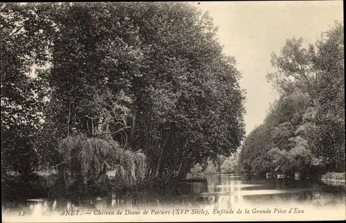 Ak Anet Eure et Loir, Chateau de Diane de Poitiers