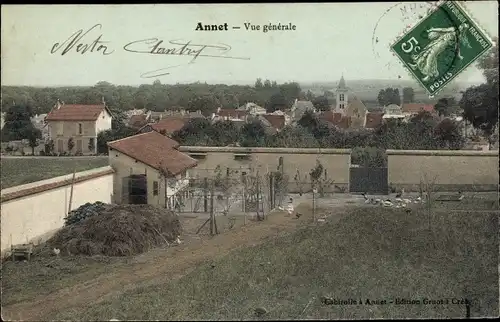 Ak Annet Seine et Marne, Vue générale