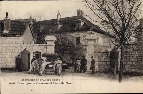 Ak Besançon Doubs, Caserne et Fort Griffon