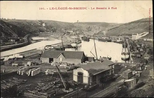 Ak Le Légué Saint Brieuc Côtes d'Armor, Le Bassin a flot