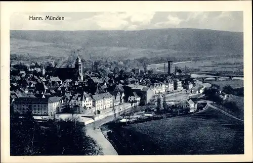 Ak Hann Münden in Niedersachsen, Panorama