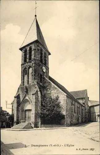 Ak Dampierre Yvelines, L'Eglise