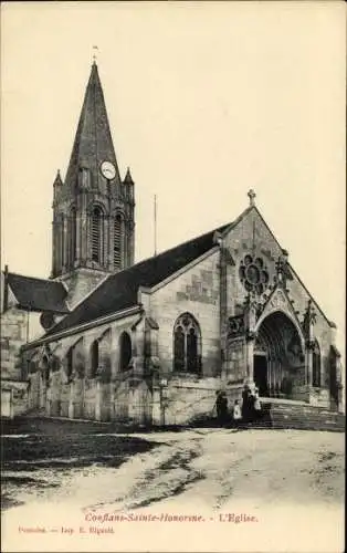 Ak Conflans Sainte Honorine Yvelines, L'Eglise
