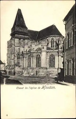 Ak Houdan Yvelines, Chevet de l'Eglise