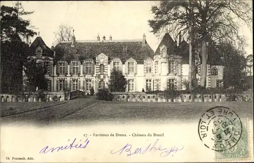Ak Dreux Eure et Loir, Chateau du Breuil