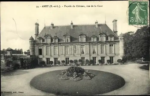 Ak Anet Eure et Loir, Le Chateau