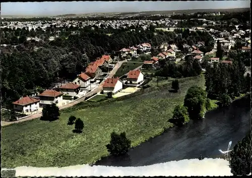 Ak Beaulieu Mandeure Doubs, Vue générale