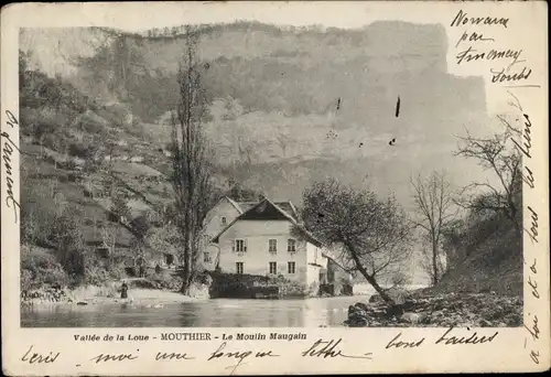 Ak Mouthier Doubs, Moulin Maugain