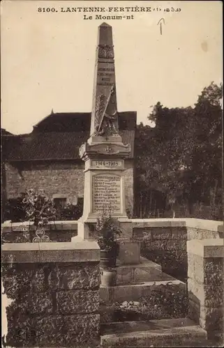 Ak Lantenne Vertiere Doubs, Monument