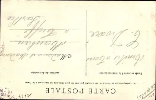 Ak Pont l Eveque Calvados, Vieilles Maisons sur l'Yvie